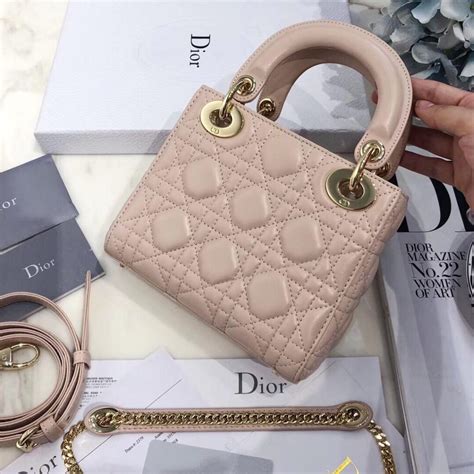 dior fake lady dior mini|lady dior small size.